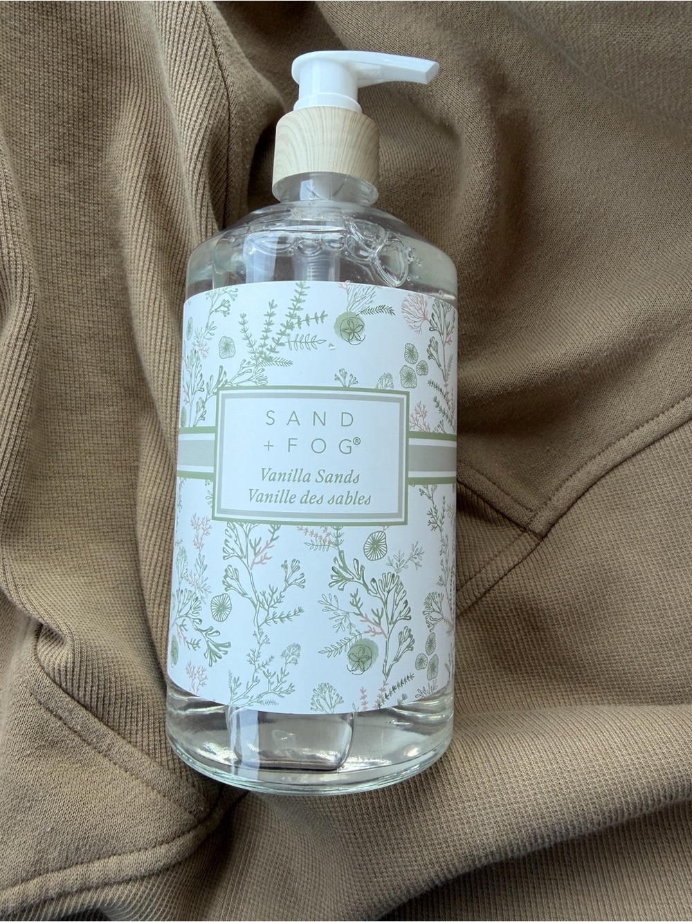 ✨New✨ Sand + Fog- Hand Soap- Vanilla Sands (464mL glass bottle)